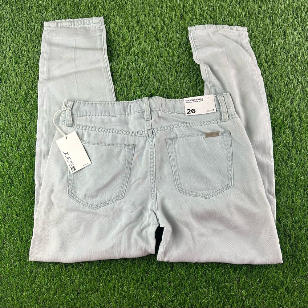 Women’s JOE’S JEANS ICON Skinny Ankle Light Rinse Denim  FIT JEANS Sz 26 Soft